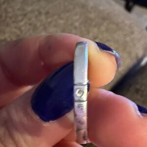 Pandora Logo and Hearts Ring